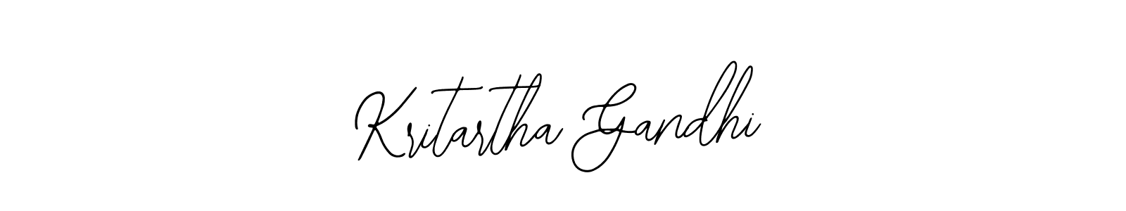 Similarly Bearetta-2O07w is the best handwritten signature design. Signature creator online .You can use it as an online autograph creator for name Kritartha Gandhi. Kritartha Gandhi signature style 12 images and pictures png