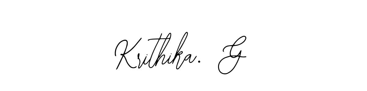 Make a beautiful signature design for name Krithika.  G. Use this online signature maker to create a handwritten signature for free. Krithika.  G signature style 12 images and pictures png