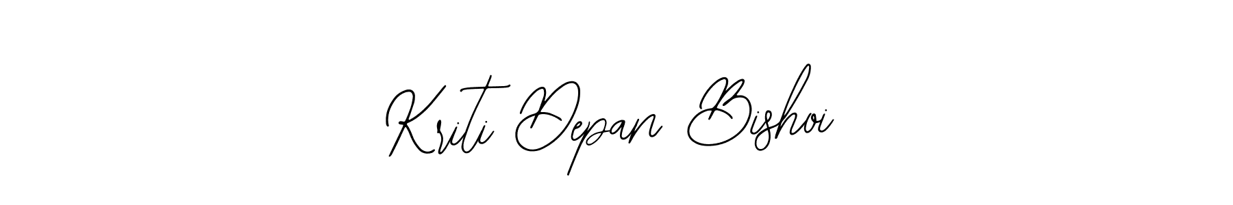 Check out images of Autograph of Kriti Depan Bishoi name. Actor Kriti Depan Bishoi Signature Style. Bearetta-2O07w is a professional sign style online. Kriti Depan Bishoi signature style 12 images and pictures png