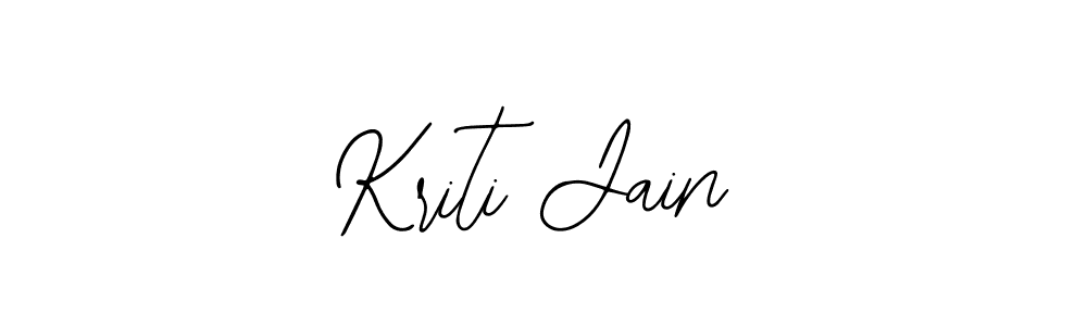 Design your own signature with our free online signature maker. With this signature software, you can create a handwritten (Bearetta-2O07w) signature for name Kriti Jain. Kriti Jain signature style 12 images and pictures png