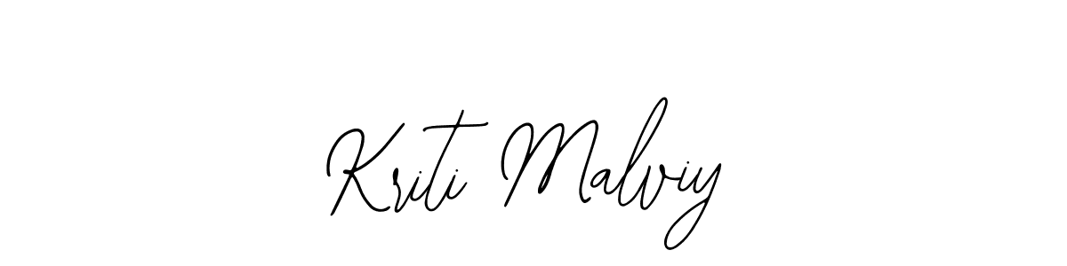 Also we have Kriti Malviy name is the best signature style. Create professional handwritten signature collection using Bearetta-2O07w autograph style. Kriti Malviy signature style 12 images and pictures png