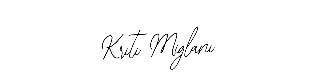 Once you've used our free online signature maker to create your best signature Bearetta-2O07w style, it's time to enjoy all of the benefits that Kriti Miglani name signing documents. Kriti Miglani signature style 12 images and pictures png
