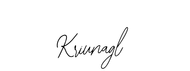 Kriunagl stylish signature style. Best Handwritten Sign (Bearetta-2O07w) for my name. Handwritten Signature Collection Ideas for my name Kriunagl. Kriunagl signature style 12 images and pictures png