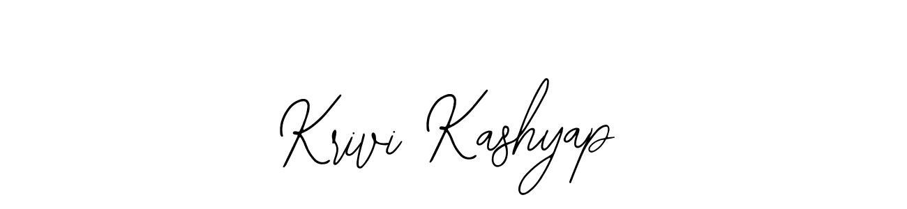 It looks lik you need a new signature style for name Krivi Kashyap. Design unique handwritten (Bearetta-2O07w) signature with our free signature maker in just a few clicks. Krivi Kashyap signature style 12 images and pictures png