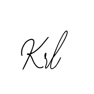 Use a signature maker to create a handwritten signature online. With this signature software, you can design (Bearetta-2O07w) your own signature for name Krl. Krl signature style 12 images and pictures png