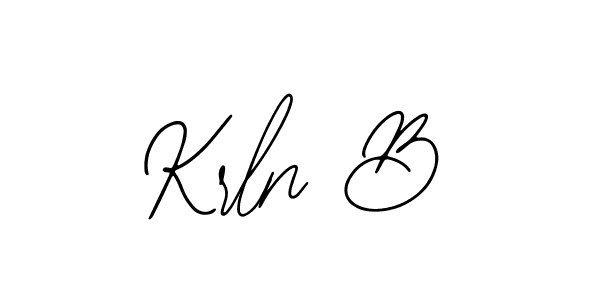 Check out images of Autograph of Krln B name. Actor Krln B Signature Style. Bearetta-2O07w is a professional sign style online. Krln B signature style 12 images and pictures png