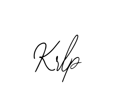 How to Draw Krlp signature style? Bearetta-2O07w is a latest design signature styles for name Krlp. Krlp signature style 12 images and pictures png