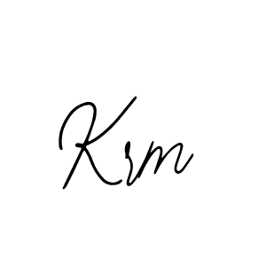How to Draw Krm signature style? Bearetta-2O07w is a latest design signature styles for name Krm. Krm signature style 12 images and pictures png