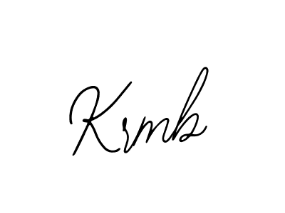Also You can easily find your signature by using the search form. We will create Krmb name handwritten signature images for you free of cost using Bearetta-2O07w sign style. Krmb signature style 12 images and pictures png