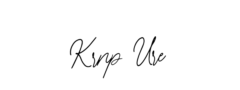 Also You can easily find your signature by using the search form. We will create Krnp Ure name handwritten signature images for you free of cost using Bearetta-2O07w sign style. Krnp Ure signature style 12 images and pictures png