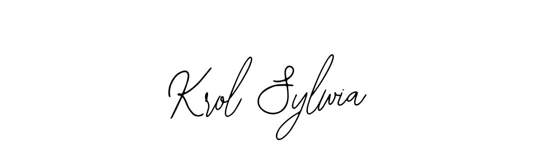 Make a beautiful signature design for name Krol Sylwia. With this signature (Bearetta-2O07w) style, you can create a handwritten signature for free. Krol Sylwia signature style 12 images and pictures png