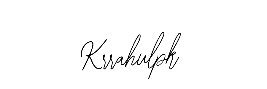 It looks lik you need a new signature style for name Krrahulpk. Design unique handwritten (Bearetta-2O07w) signature with our free signature maker in just a few clicks. Krrahulpk signature style 12 images and pictures png