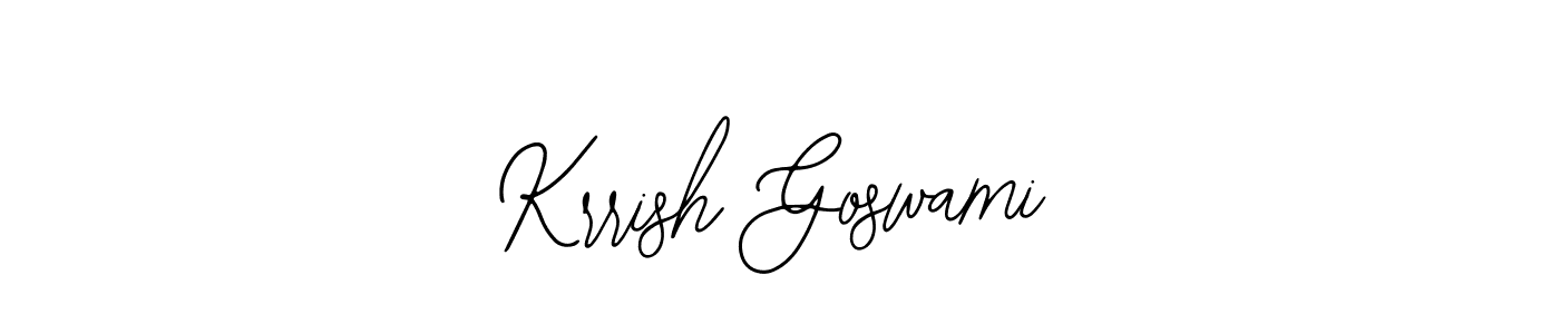 Best and Professional Signature Style for Krrish Goswami. Bearetta-2O07w Best Signature Style Collection. Krrish Goswami signature style 12 images and pictures png