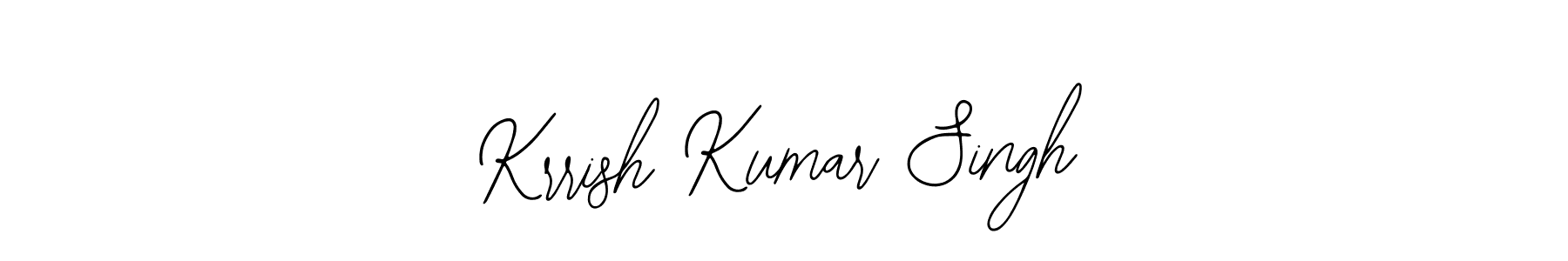 The best way (Bearetta-2O07w) to make a short signature is to pick only two or three words in your name. The name Krrish Kumar Singh include a total of six letters. For converting this name. Krrish Kumar Singh signature style 12 images and pictures png