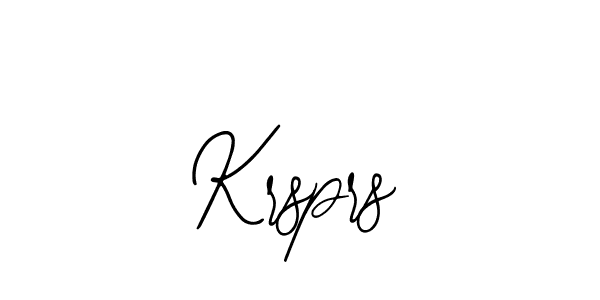 Make a beautiful signature design for name Krsprs. With this signature (Bearetta-2O07w) style, you can create a handwritten signature for free. Krsprs signature style 12 images and pictures png