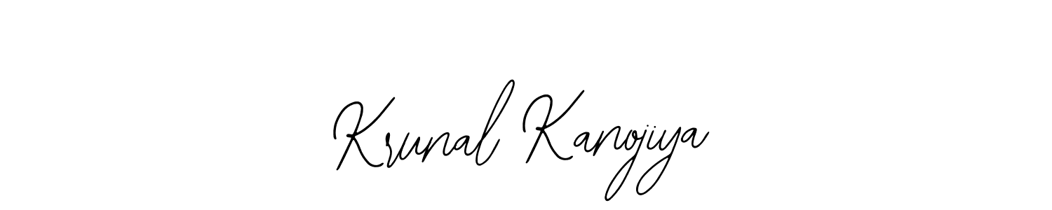 Best and Professional Signature Style for Krunal Kanojiya. Bearetta-2O07w Best Signature Style Collection. Krunal Kanojiya signature style 12 images and pictures png