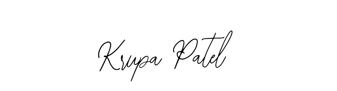 Make a beautiful signature design for name Krupa Patel. With this signature (Bearetta-2O07w) style, you can create a handwritten signature for free. Krupa Patel signature style 12 images and pictures png