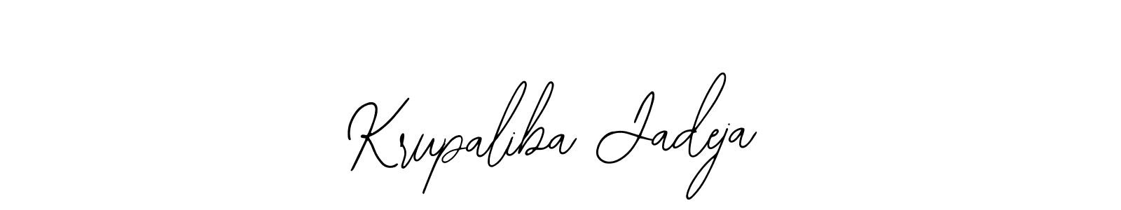 Make a beautiful signature design for name Krupaliba Jadeja. With this signature (Bearetta-2O07w) style, you can create a handwritten signature for free. Krupaliba Jadeja signature style 12 images and pictures png