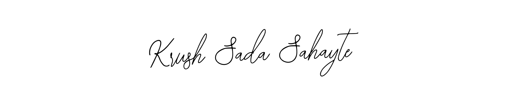 Make a beautiful signature design for name Krush Sada Sahayte. Use this online signature maker to create a handwritten signature for free. Krush Sada Sahayte signature style 12 images and pictures png