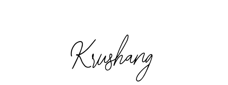 Best and Professional Signature Style for Krushang. Bearetta-2O07w Best Signature Style Collection. Krushang signature style 12 images and pictures png