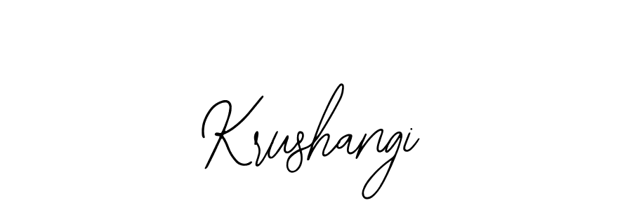 Once you've used our free online signature maker to create your best signature Bearetta-2O07w style, it's time to enjoy all of the benefits that Krushangi name signing documents. Krushangi signature style 12 images and pictures png