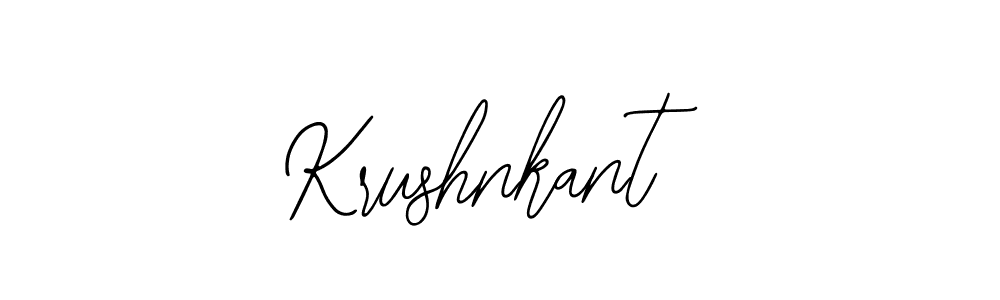 Krushnkant stylish signature style. Best Handwritten Sign (Bearetta-2O07w) for my name. Handwritten Signature Collection Ideas for my name Krushnkant. Krushnkant signature style 12 images and pictures png