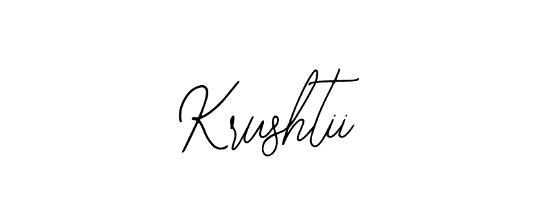 Also we have Krushtii name is the best signature style. Create professional handwritten signature collection using Bearetta-2O07w autograph style. Krushtii signature style 12 images and pictures png