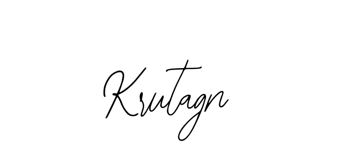 Make a short Krutagn signature style. Manage your documents anywhere anytime using Bearetta-2O07w. Create and add eSignatures, submit forms, share and send files easily. Krutagn signature style 12 images and pictures png