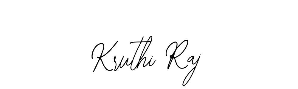 Bearetta-2O07w is a professional signature style that is perfect for those who want to add a touch of class to their signature. It is also a great choice for those who want to make their signature more unique. Get Kruthi Raj name to fancy signature for free. Kruthi Raj signature style 12 images and pictures png