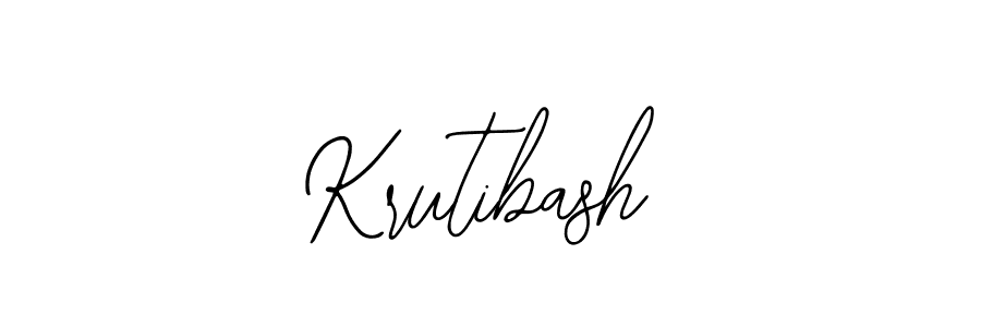 Bearetta-2O07w is a professional signature style that is perfect for those who want to add a touch of class to their signature. It is also a great choice for those who want to make their signature more unique. Get Krutibash name to fancy signature for free. Krutibash signature style 12 images and pictures png