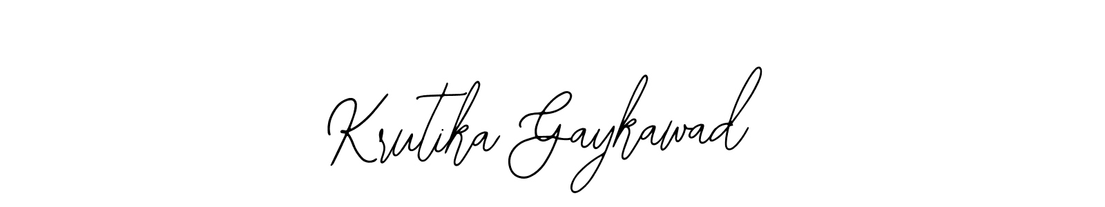 Make a beautiful signature design for name Krutika Gaykawad. Use this online signature maker to create a handwritten signature for free. Krutika Gaykawad signature style 12 images and pictures png