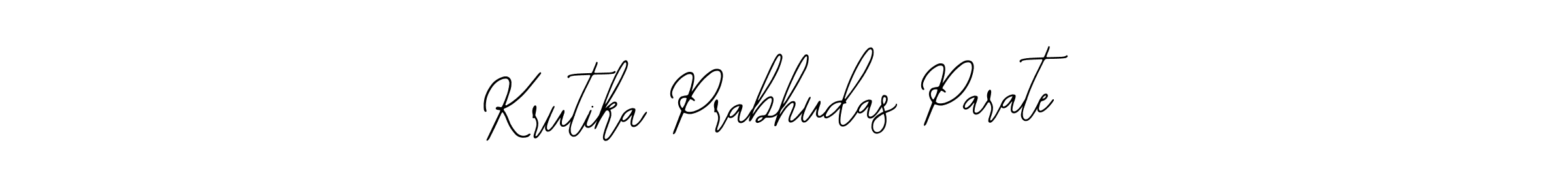 Also we have Krutika Prabhudas Parate name is the best signature style. Create professional handwritten signature collection using Bearetta-2O07w autograph style. Krutika Prabhudas Parate signature style 12 images and pictures png