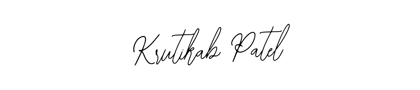 Best and Professional Signature Style for Krutikab Patel. Bearetta-2O07w Best Signature Style Collection. Krutikab Patel signature style 12 images and pictures png