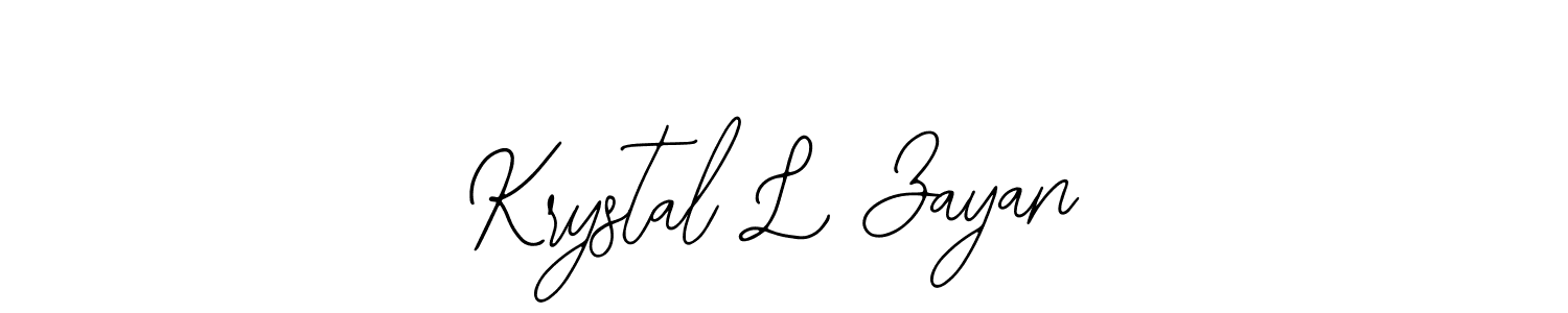 You can use this online signature creator to create a handwritten signature for the name Krystal L Zayan. This is the best online autograph maker. Krystal L Zayan signature style 12 images and pictures png