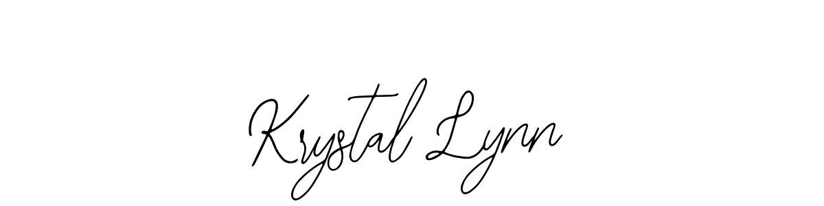 Use a signature maker to create a handwritten signature online. With this signature software, you can design (Bearetta-2O07w) your own signature for name Krystal Lynn. Krystal Lynn signature style 12 images and pictures png