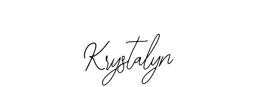 You should practise on your own different ways (Bearetta-2O07w) to write your name (Krystalyn) in signature. don't let someone else do it for you. Krystalyn signature style 12 images and pictures png