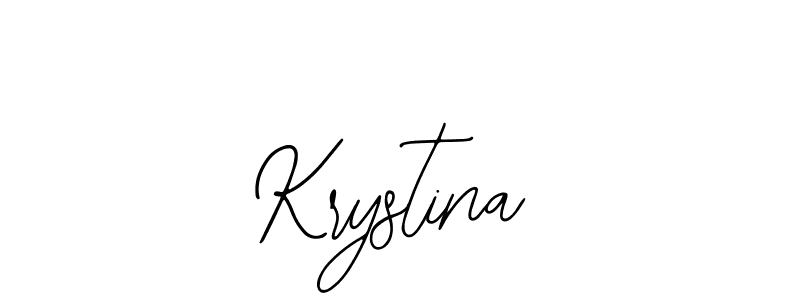 Make a beautiful signature design for name Krystina. Use this online signature maker to create a handwritten signature for free. Krystina signature style 12 images and pictures png