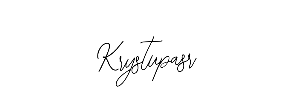 The best way (Bearetta-2O07w) to make a short signature is to pick only two or three words in your name. The name Krystupasr include a total of six letters. For converting this name. Krystupasr signature style 12 images and pictures png