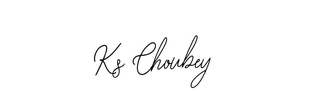 Ks Choubey stylish signature style. Best Handwritten Sign (Bearetta-2O07w) for my name. Handwritten Signature Collection Ideas for my name Ks Choubey. Ks Choubey signature style 12 images and pictures png