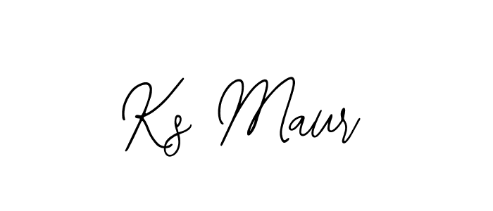 It looks lik you need a new signature style for name Ks Maur. Design unique handwritten (Bearetta-2O07w) signature with our free signature maker in just a few clicks. Ks Maur signature style 12 images and pictures png