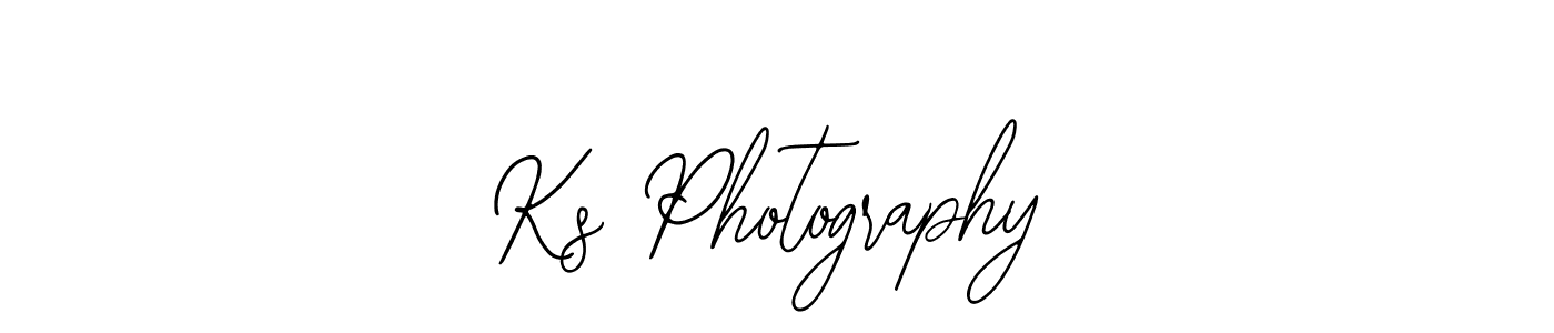 How to make Ks Photography signature? Bearetta-2O07w is a professional autograph style. Create handwritten signature for Ks Photography name. Ks Photography signature style 12 images and pictures png