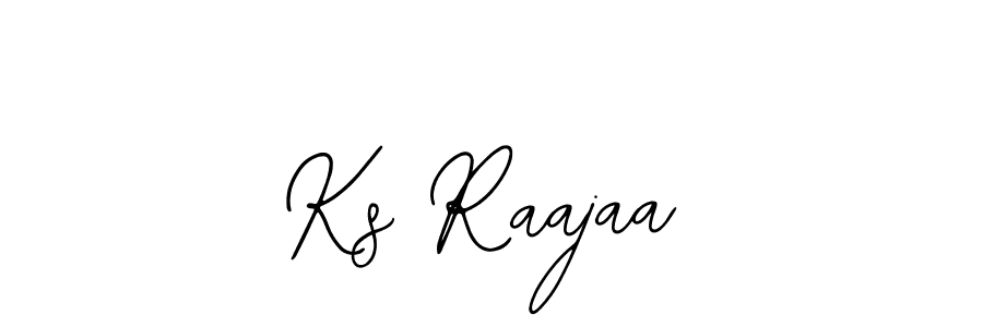 The best way (Bearetta-2O07w) to make a short signature is to pick only two or three words in your name. The name Ks Raajaa include a total of six letters. For converting this name. Ks Raajaa signature style 12 images and pictures png