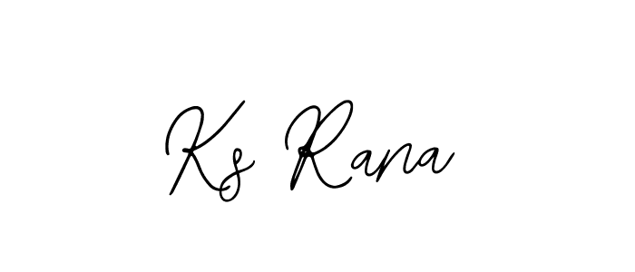 Ks Rana stylish signature style. Best Handwritten Sign (Bearetta-2O07w) for my name. Handwritten Signature Collection Ideas for my name Ks Rana. Ks Rana signature style 12 images and pictures png