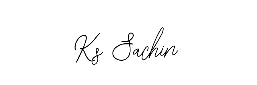 Also You can easily find your signature by using the search form. We will create Ks Sachin name handwritten signature images for you free of cost using Bearetta-2O07w sign style. Ks Sachin signature style 12 images and pictures png