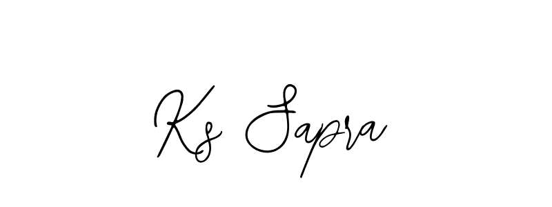 if you are searching for the best signature style for your name Ks Sapra. so please give up your signature search. here we have designed multiple signature styles  using Bearetta-2O07w. Ks Sapra signature style 12 images and pictures png