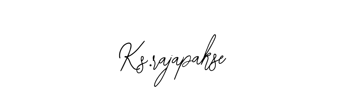 It looks lik you need a new signature style for name Ks.rajapakse. Design unique handwritten (Bearetta-2O07w) signature with our free signature maker in just a few clicks. Ks.rajapakse signature style 12 images and pictures png