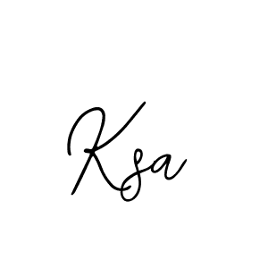 Ksa stylish signature style. Best Handwritten Sign (Bearetta-2O07w) for my name. Handwritten Signature Collection Ideas for my name Ksa. Ksa signature style 12 images and pictures png