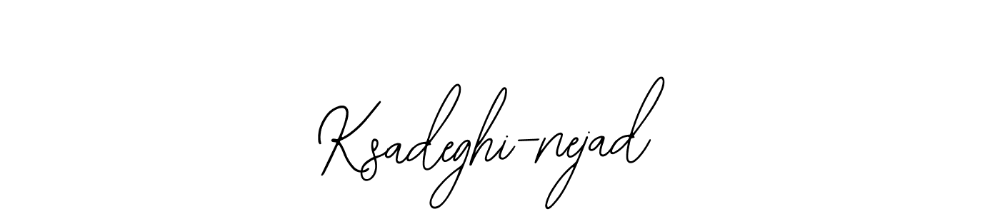 Check out images of Autograph of Ksadeghi-nejad name. Actor Ksadeghi-nejad Signature Style. Bearetta-2O07w is a professional sign style online. Ksadeghi-nejad signature style 12 images and pictures png