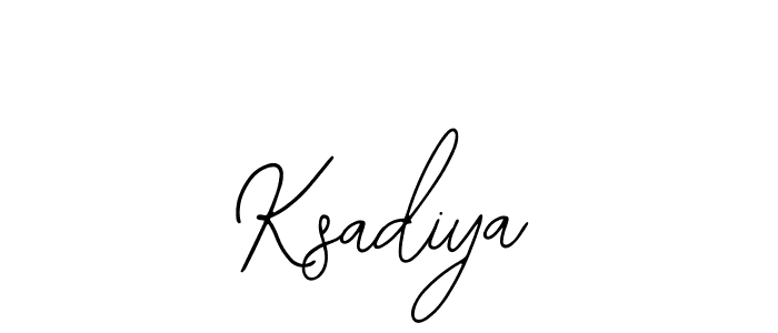 The best way (Bearetta-2O07w) to make a short signature is to pick only two or three words in your name. The name Ksadiya include a total of six letters. For converting this name. Ksadiya signature style 12 images and pictures png
