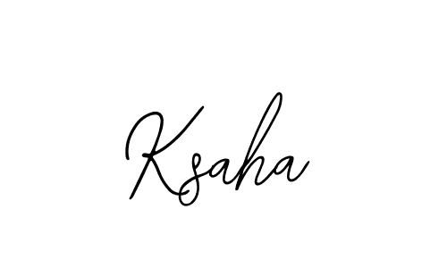 The best way (Bearetta-2O07w) to make a short signature is to pick only two or three words in your name. The name Ksaha include a total of six letters. For converting this name. Ksaha signature style 12 images and pictures png